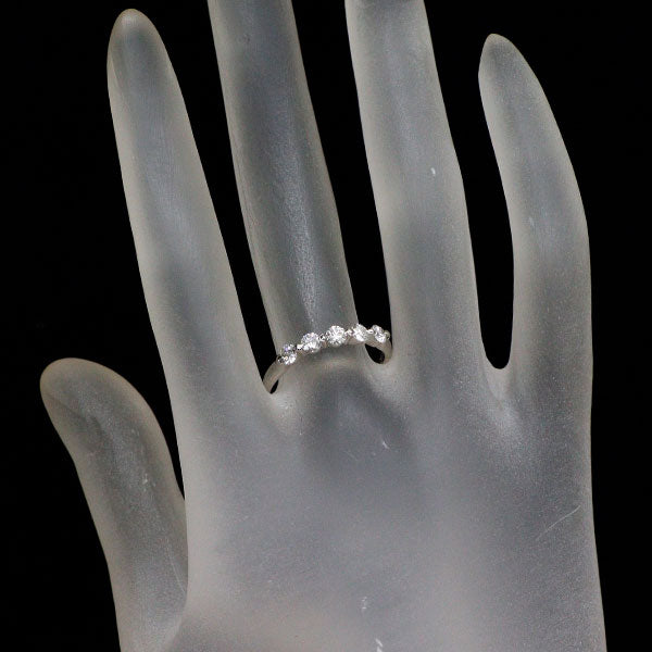Pt900 H&C ダイヤモンド リング 0.505ct 一文字