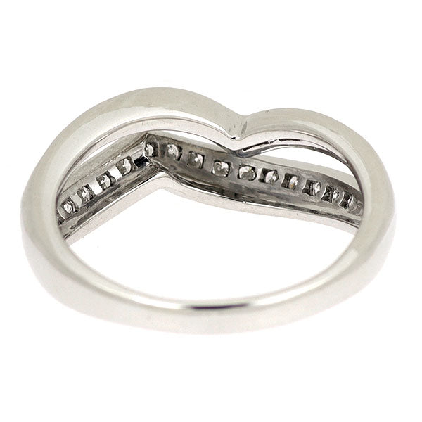 K18WG ダイヤモンド リング 0.52ct