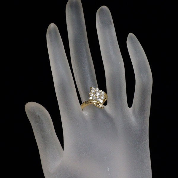 K18YG ダイヤモンド リング 0.338ct D0.70ct