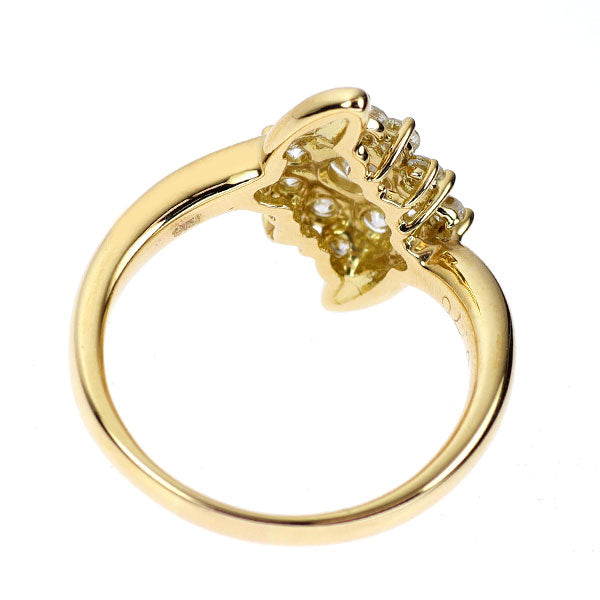 K18YG ダイヤモンド リング 0.338ct D0.70ct