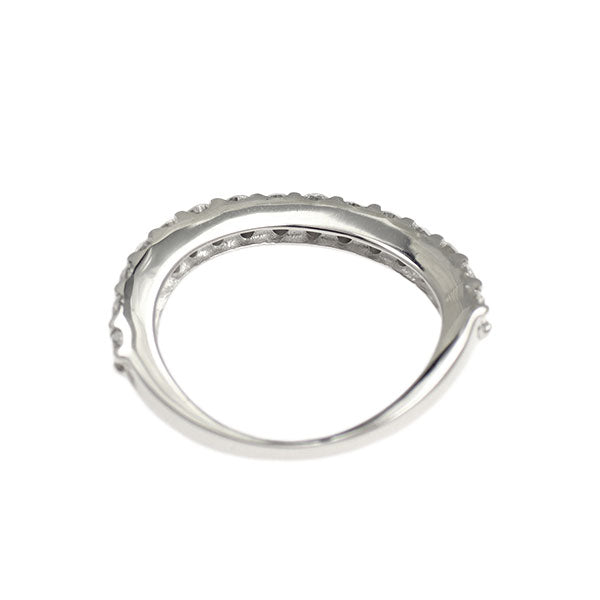 K18WG ダイヤモンド リング 0.30ct ハーフエタニティ ピンキー