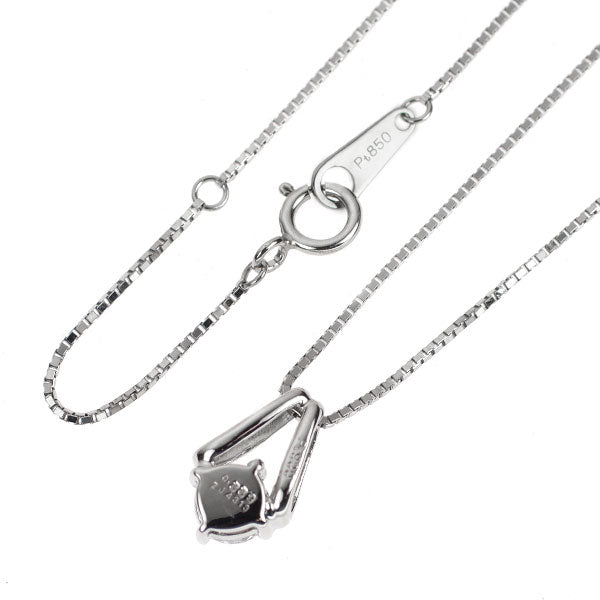 Pt900/ Pt850 ダイヤモンド ペンダントネックレス 0.339ct G SI1 VG