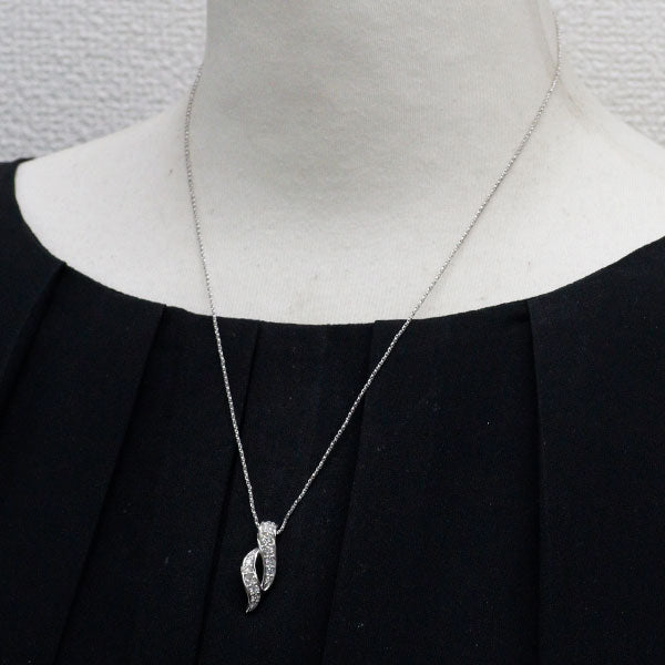 Pt900/ Pt850 ダイヤモンド ペンダントネックレス 0.65ct