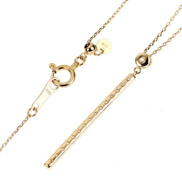 K18YG ダイヤモンド ペンダントネックレス 0.30ct