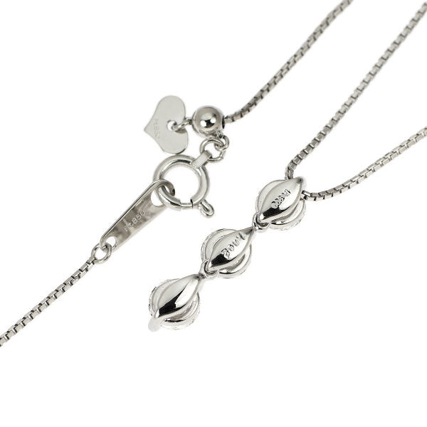 Pt900/ Pt850 H&C ダイヤモンド ペンダントネックレス 1.002ct スリーストーン