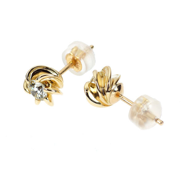 K18YG ダイヤモンド ピアス 0.55ct