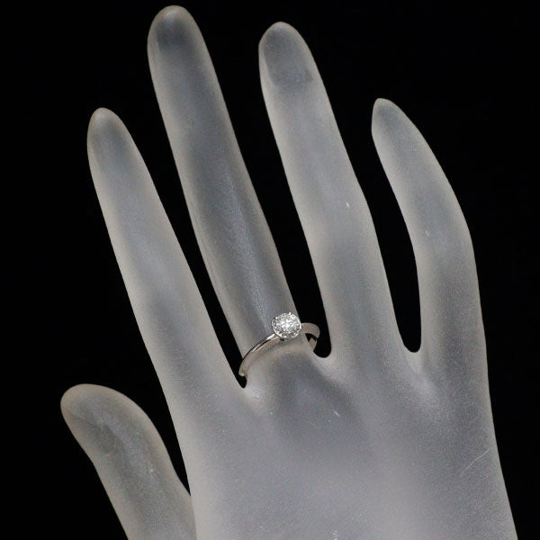 ブルガリ Pt950 ダイヤモンド リング 0.30ct D VVS1 EX インコントロ ダモーレ