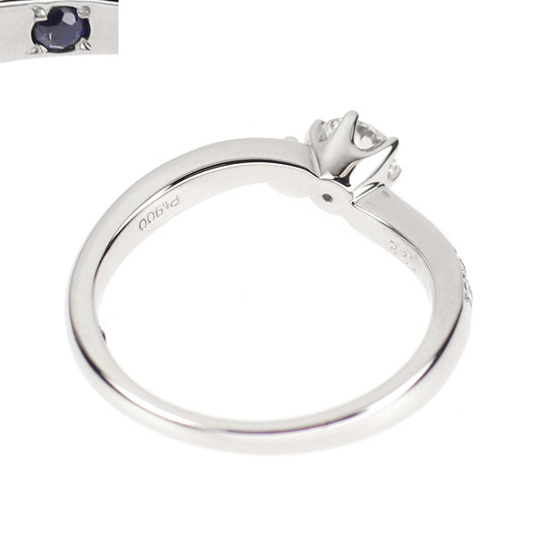 ブリリアントローズ Pt900 ダイヤモンド リング 0.275ct E VS1 PD0.028ct D0.04ct