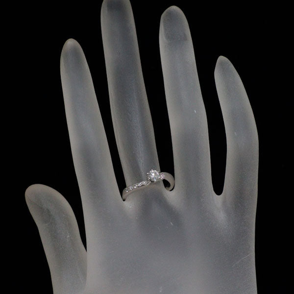 ブリリアントローズ Pt900 ダイヤモンド リング 0.275ct E VS1 PD0.028ct D0.04ct
