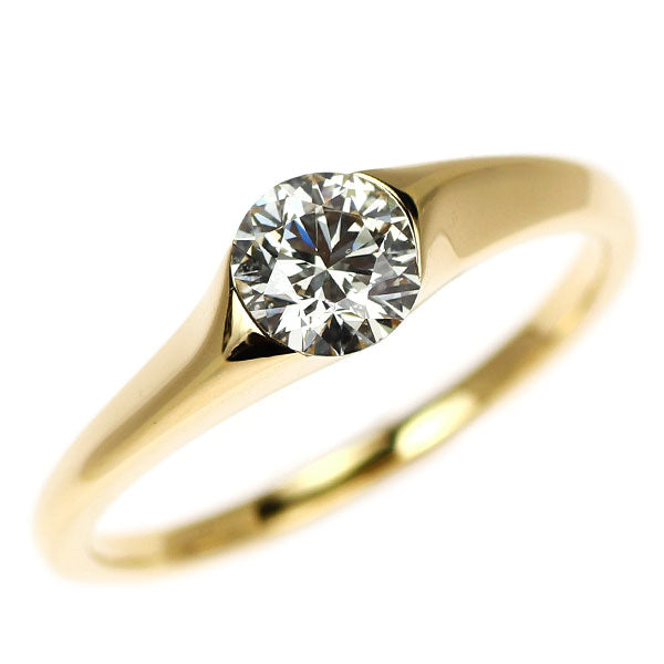 K18YG H&C ダイヤモンド リング 0.579ct