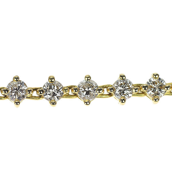 K18YG ダイヤモンド テニスブレスレット 3.05ct