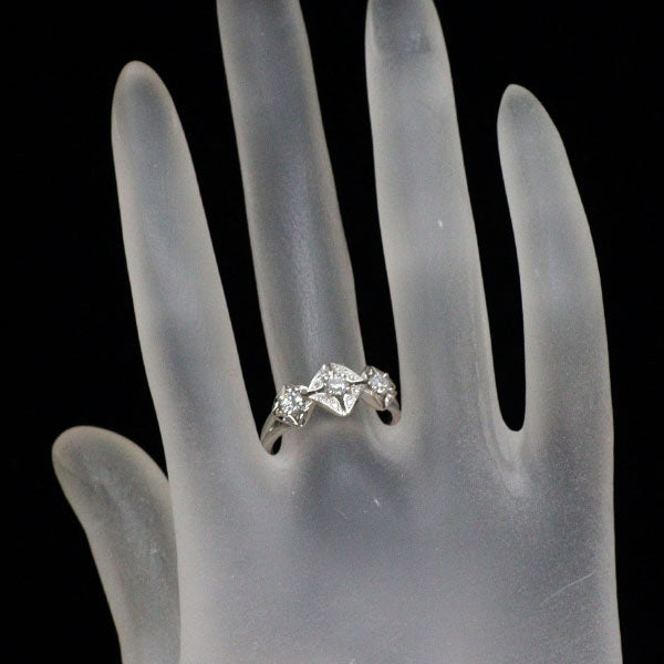 フォーエバーマーク Pt900 ダイヤモンド リング 0.45ct D0.04ct エターナルコレクション