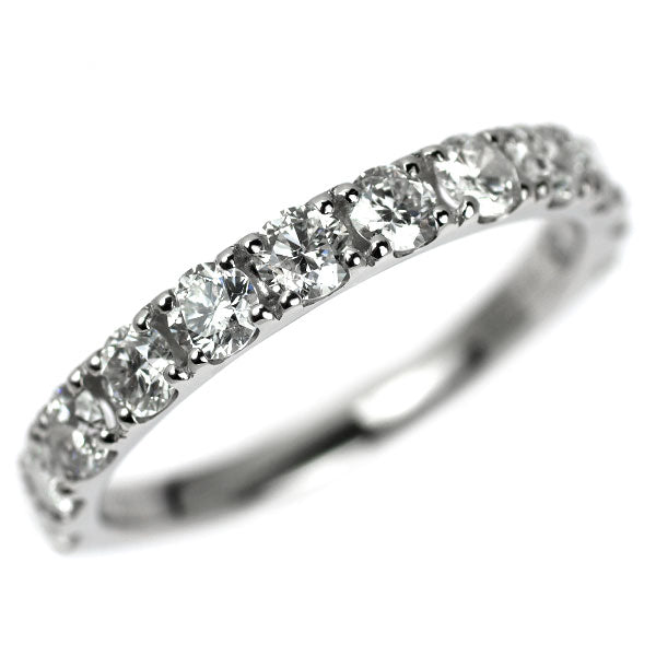 Pt1000 ダイヤモンド リング 1.00ct ハーフエタニティ