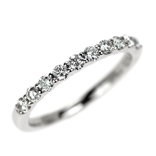 ヴァンドーム青山 Pt950 ダイヤモンド リング 0.30ct ハーフエタニティ