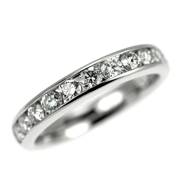 GINZA TANAKA/田中貴金属 Pt950 ダイヤモンド リング 0.73ct ハーフエタニティ