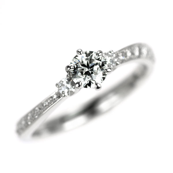 EITO Pt950 最高級 ダイヤモンド リング 0.33ct D IF 3EX ジェントル