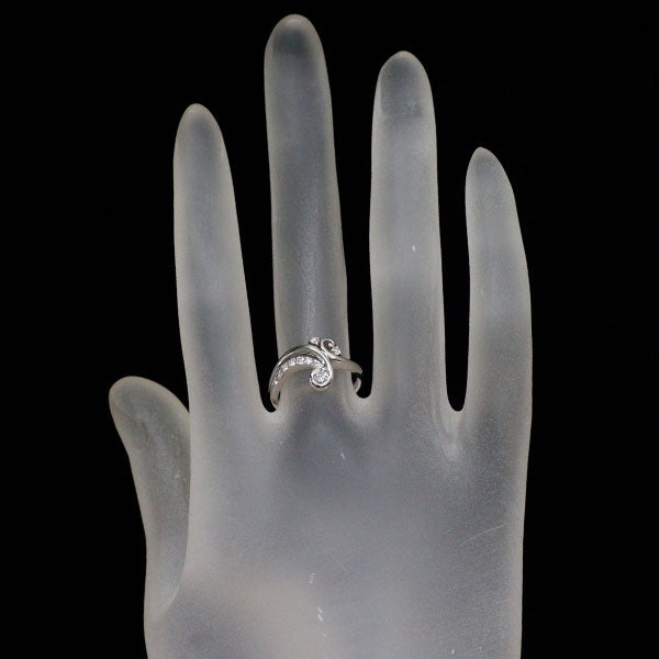 ランバン Pt900 H&C ダイヤモンド リング 0.25ct