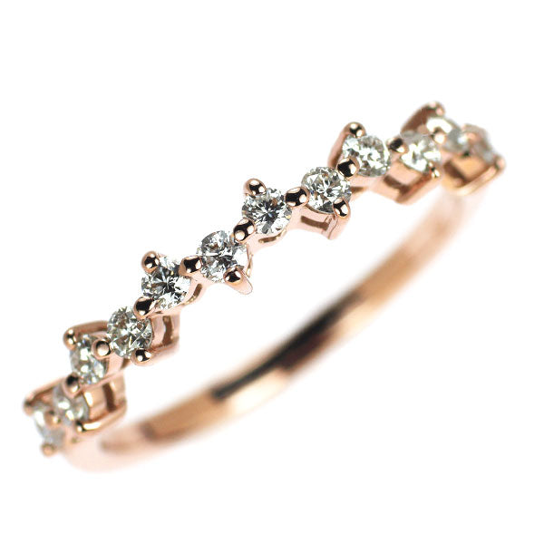 MJC K18PG ダイヤモンド リング 0.30ct