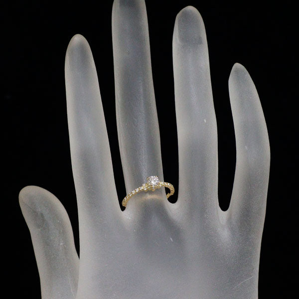 アーカー/PEME K18YG ダイヤモンド リング 0.213ct D FL 3EXHC D0.10ct