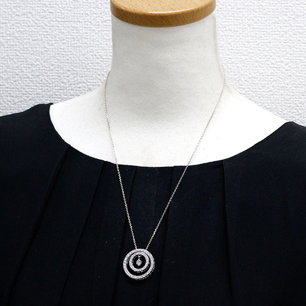 Pt900/ K18WG ダイヤモンド ペンダントネックレス 0.30ct D1.73ct 3way
