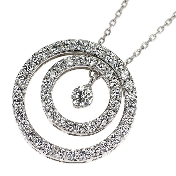 Pt900/ K18WG ダイヤモンド ペンダントネックレス 0.30ct D1.73ct 3way