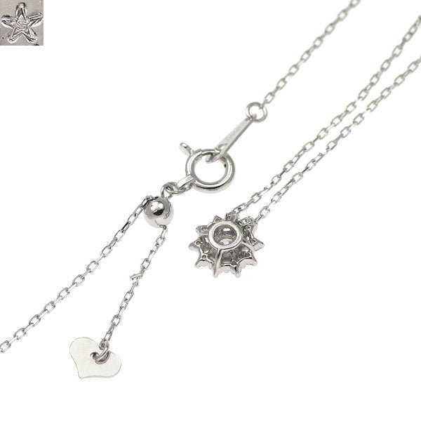 GINZA TANAKA/田中貴金属 Pt950/Pt850 ダイヤモンド ペンダントネックレス 0.15ct D0.05ct