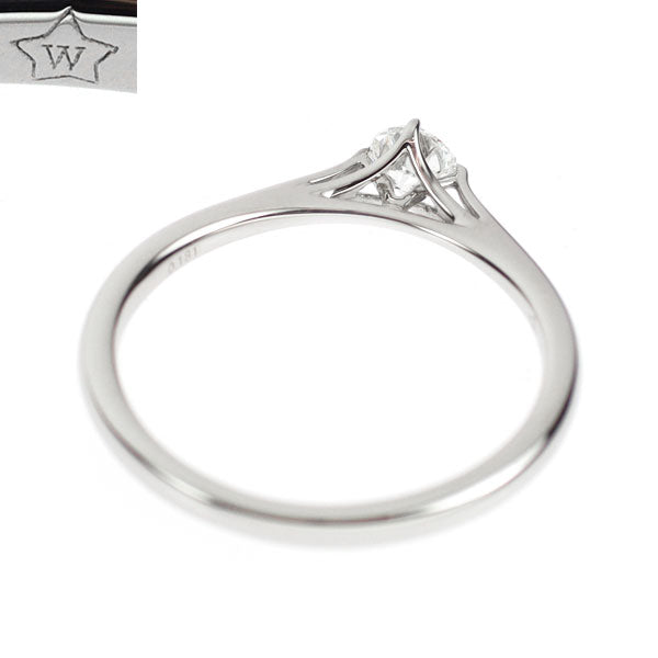 wish upon a star Pt950 ダイヤモンド リング 0.181ct