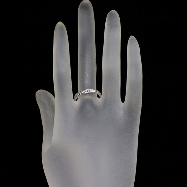Pt950 ダイヤモンド リング 0.50ct フルエタニティ