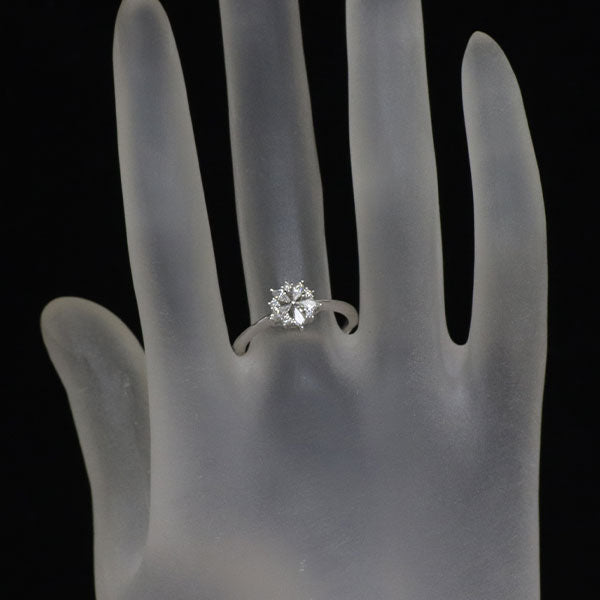 K18WG ダイヤモンド リング 0.30ct