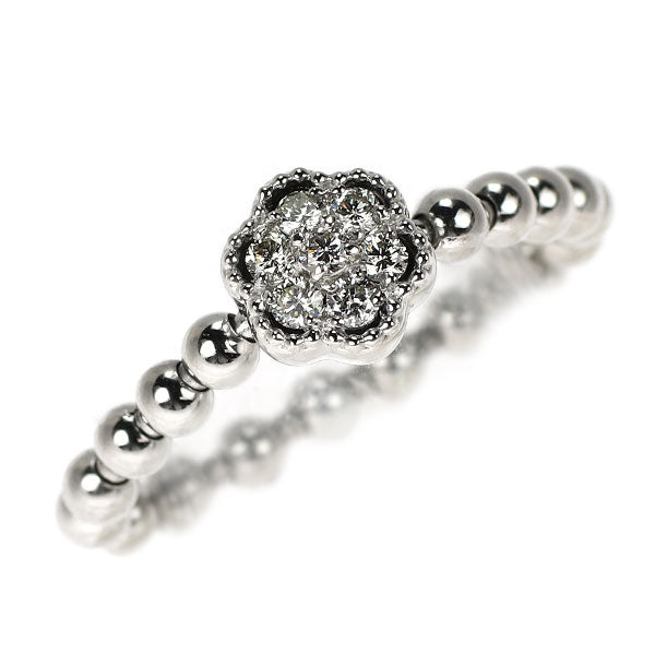 Pt900 ダイヤモンド リング 0.20ct フラワー