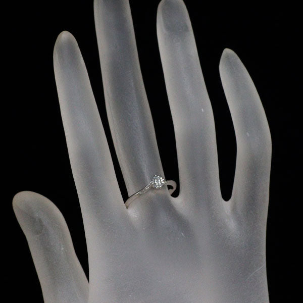TOWA Pt950 ダイヤモンド リング 0.22ct D IF 3EX 蒼蒼