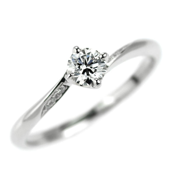 TOWA Pt950 ダイヤモンド リング 0.22ct D IF 3EX 蒼蒼
