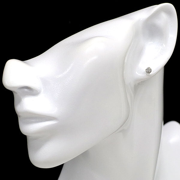 新品 Pt900 ダイヤモンド ピアス 0.367ct F/G SI1 3EXHC/EXHC スタッド【エスコレ】