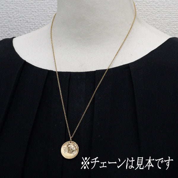 ヴァンクリーフ＆アーペル K18YG ペンダントトップ ゾディアック メダル カンクリ 蟹座
