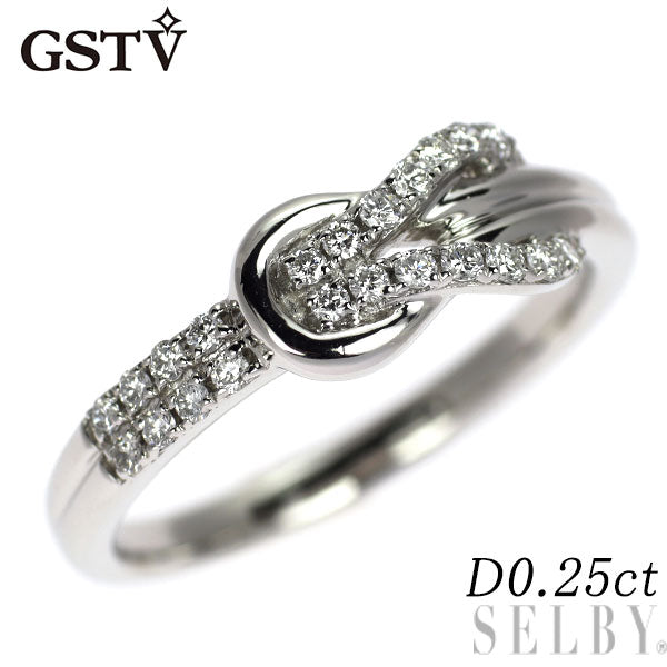 GSTV Pt950 ダイヤモンド リング 0.25ct