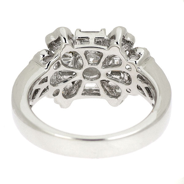 Pt900 ダイヤモンド リング 0.36ct D1.00ct