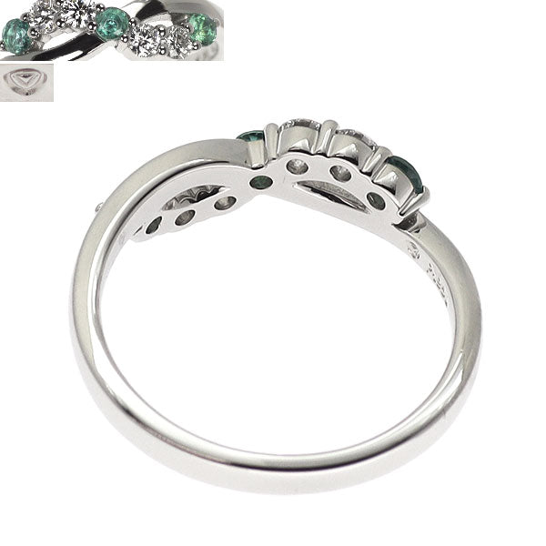 アンブローズ 希少 Pt950 アレキサンドライト ダイヤモンド リング 0.19ct D0.25ct