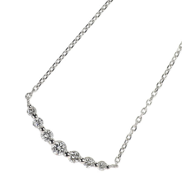 ヴァンドーム青山 Pt950/ Pt850 ダイヤモンド ペンダントネックレス 0.17ct
