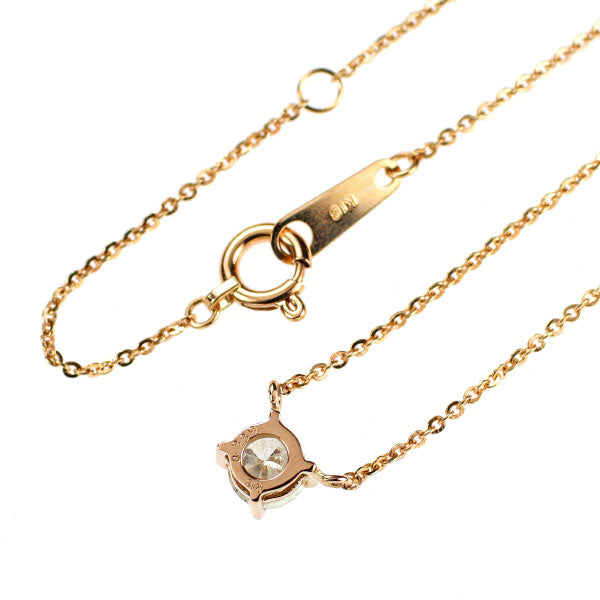 K18PG ダイヤモンド ペンダントネックレス 0.339ct