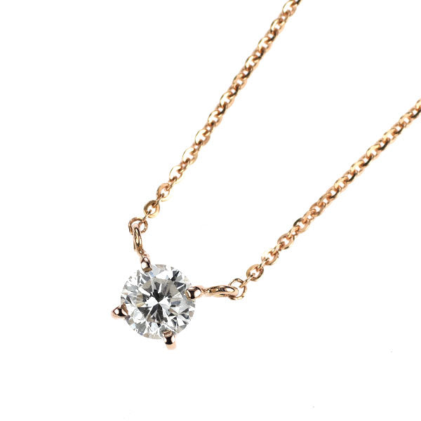 K18PG ダイヤモンド ペンダントネックレス 0.339ct