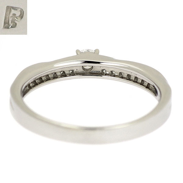 プラチナギルド Pt950 ダイヤモンド リング 0.163ct D0.14ct