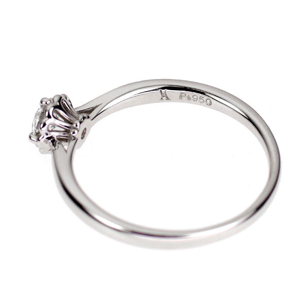 ヴァンドーム青山 Pt950 ダイヤモンド リング 0.267ct E VVS1 3EX 華標