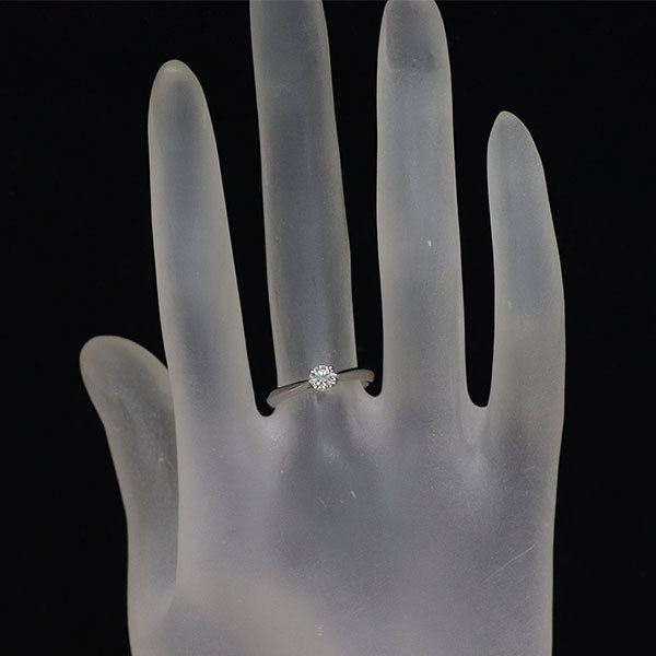 ラザールキャプラン Pt950 ダイヤモンド リング 0.25ct D VS2