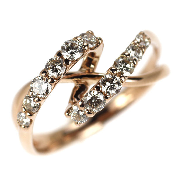 K18PG ダイヤモンド リング 0.55ct