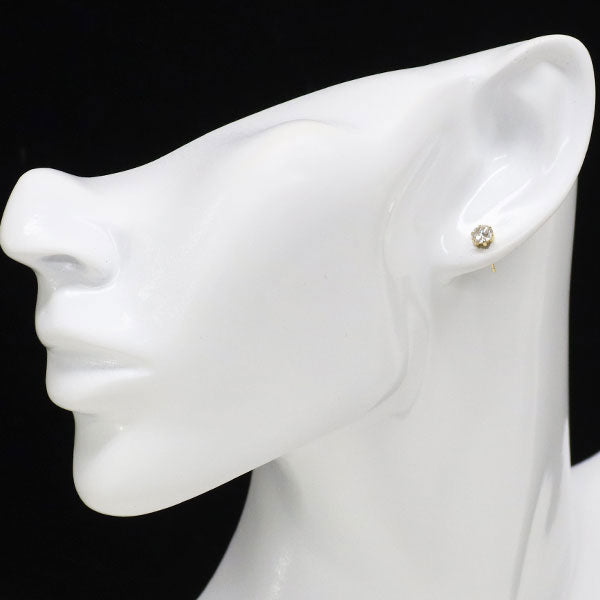 K18YG ダイヤモンド ピアス 0.888ct J I1 VG/G