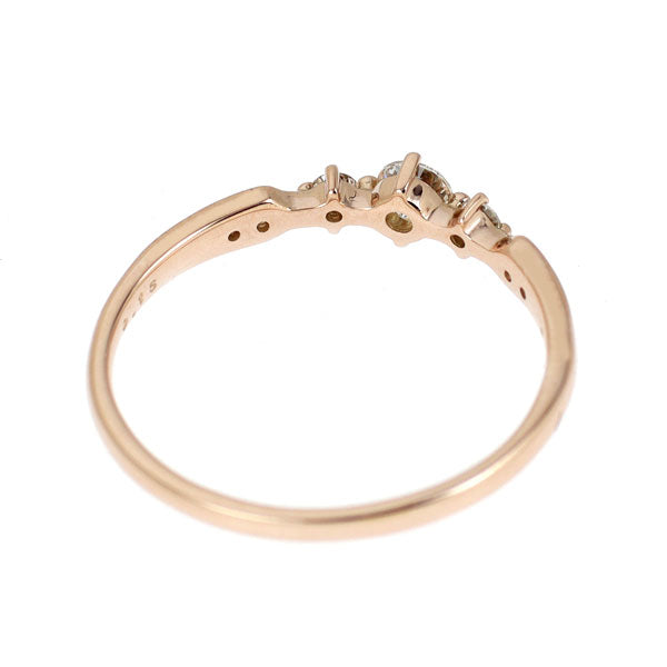 K18PG ダイヤモンド リング 0.15ct