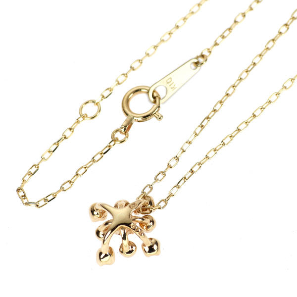 K10YG ダイヤモンド ペンダントネックレス 0.12ct