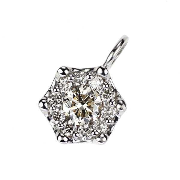 Pt900 ダイヤモンド ペンダントトップ 0.31ct