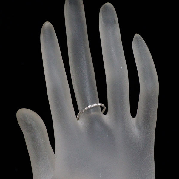 Pt900 ダイヤモンド リング 0.20ct ハーフエタニティ