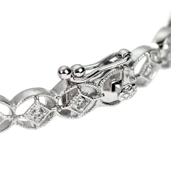 K18WG ダイヤモンド バングル 0.25ct